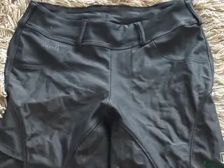Ridbyxor ryttarutrustning till salu: Svarta Maya Delorez ridbyxor - Annons 1