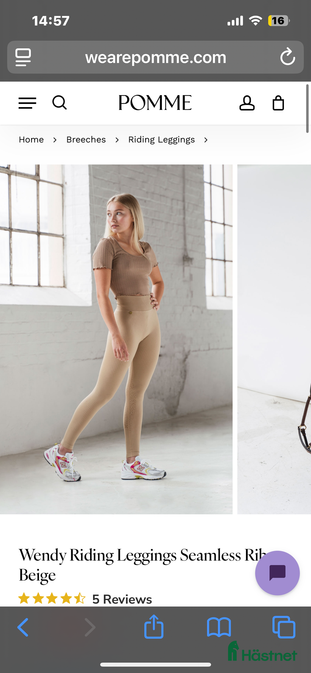 Ridbyxor ryttarutrustning till salu: Pomme ridbyxor  i Landvetter - Annons 1