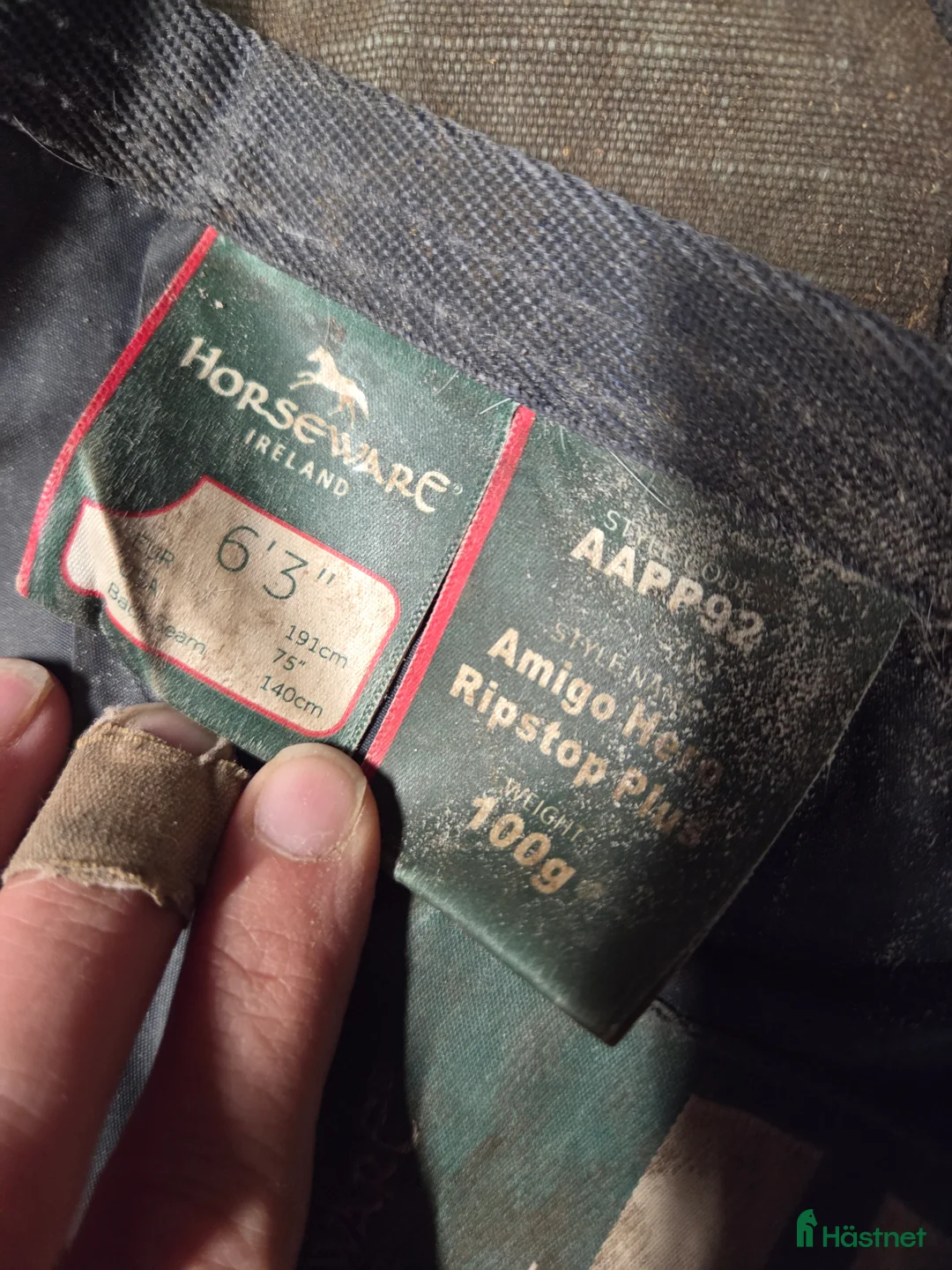 Täcken hästutrustning till salu: Amigo hero 100g i Hortlax - Annons 2