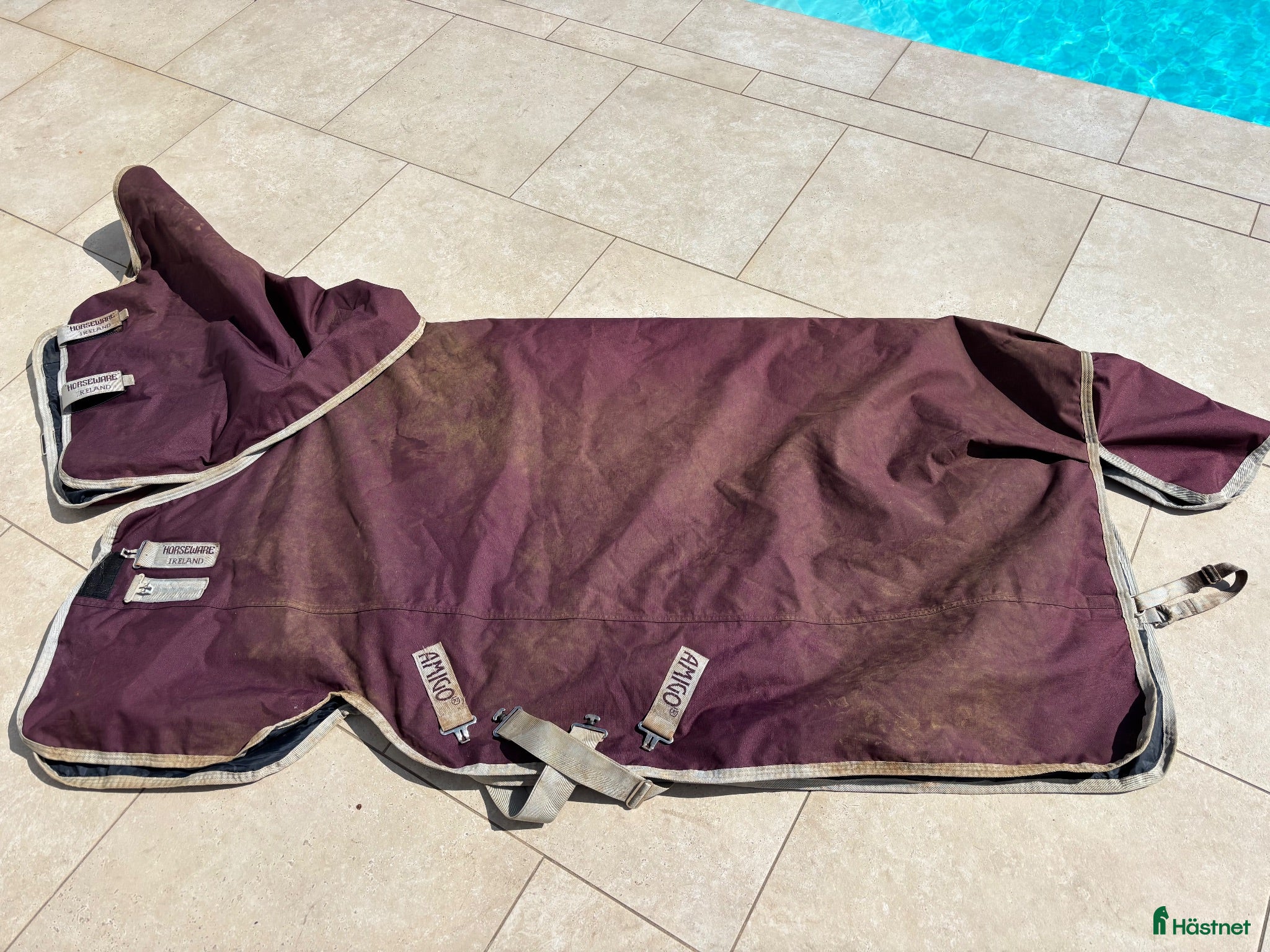 Täcken hästutrustning Amigo Bravo Ripstop 200 g st 130 cm fint skick - Annons 7