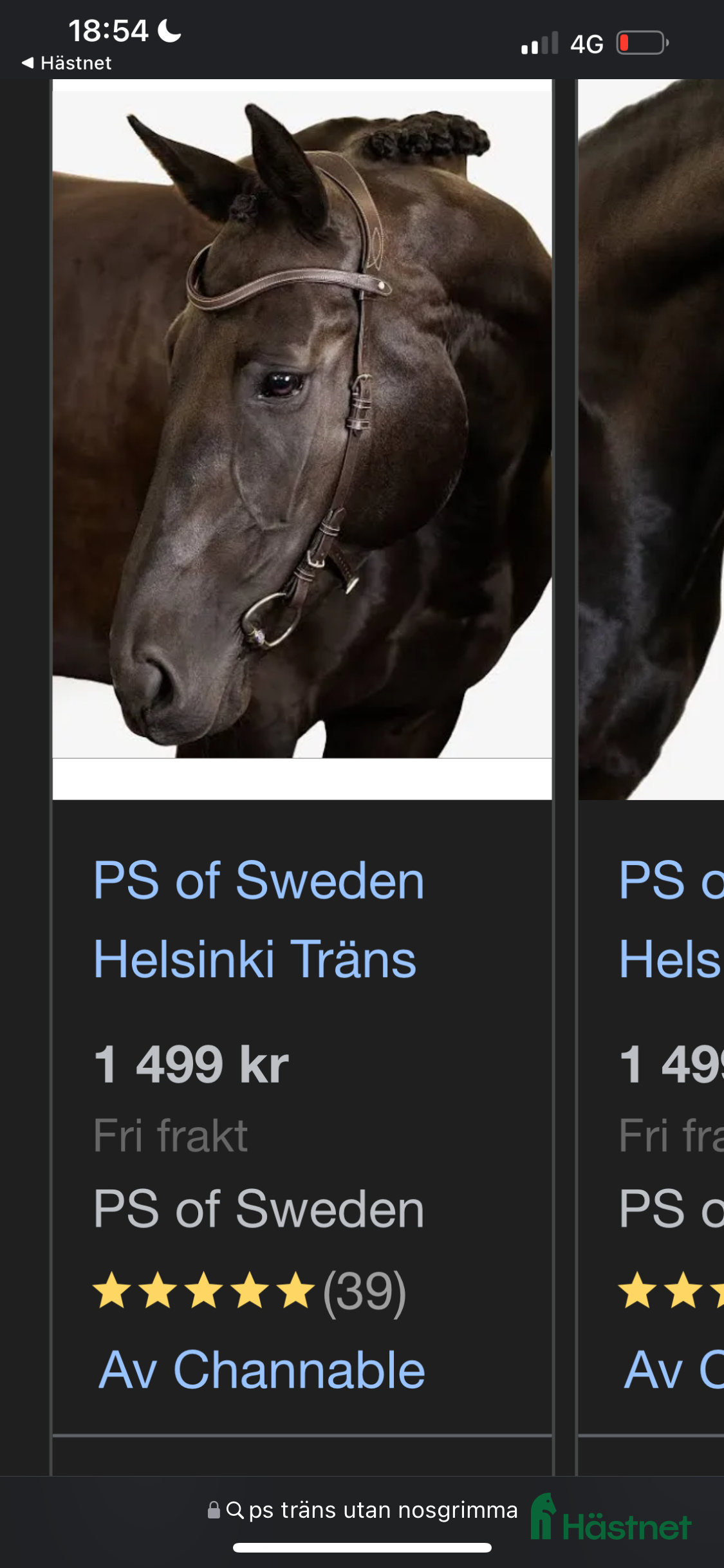 Träns hästutrustning till salu: Träns tillsalu i Åre - Annons 3