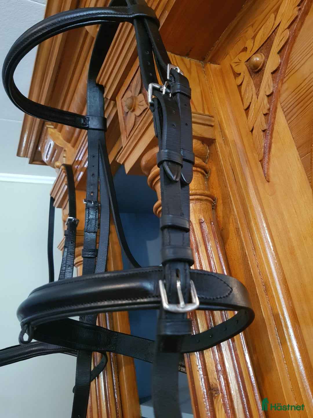 Träns hästutrustning till salu: Svarta träns och nosgrimma ponny i Söråker - Annons 3