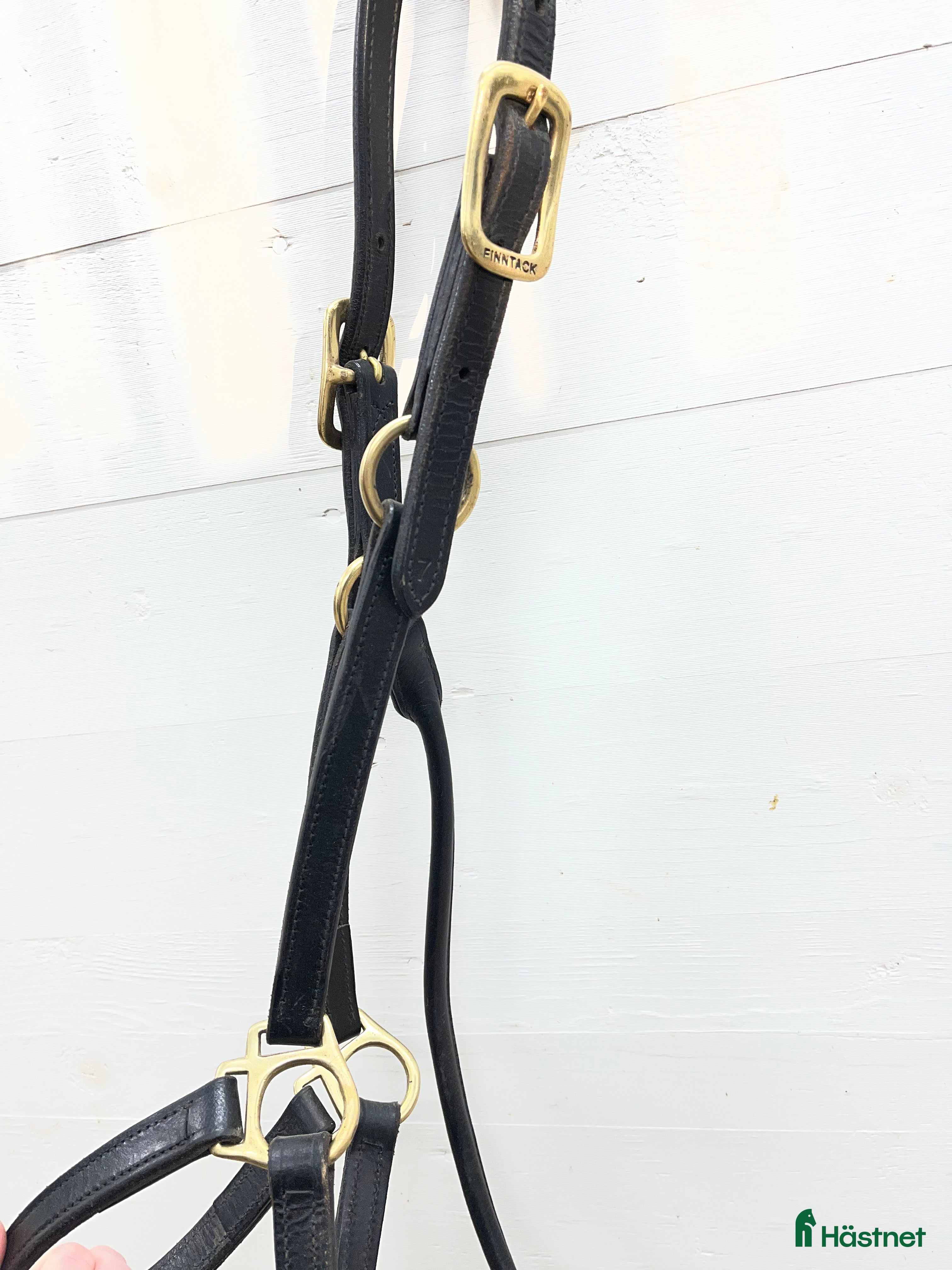 Övrig Hästutrustning hästutrustning till salu: Fin Lädergrimma finntack stl 7 i Gävle - Annons 3