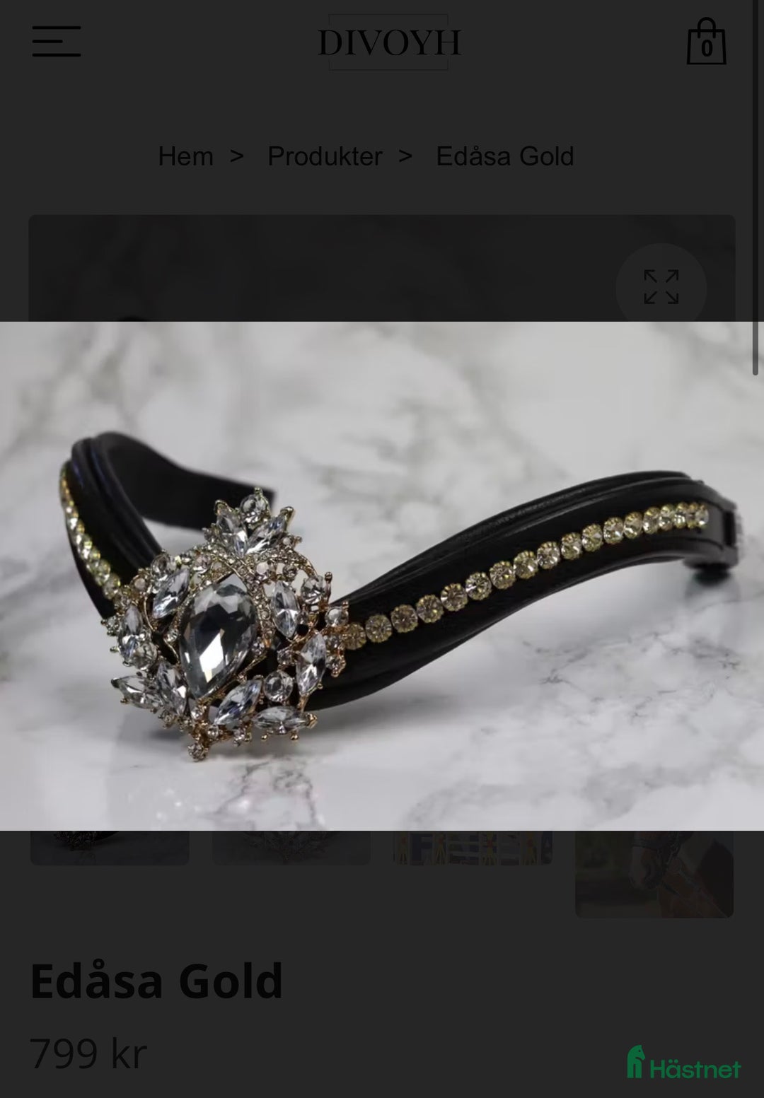 Övrig Hästutrustning hästutrustning till salu: Pannband- Divoyh, Cob  i Västerås - Annons 2