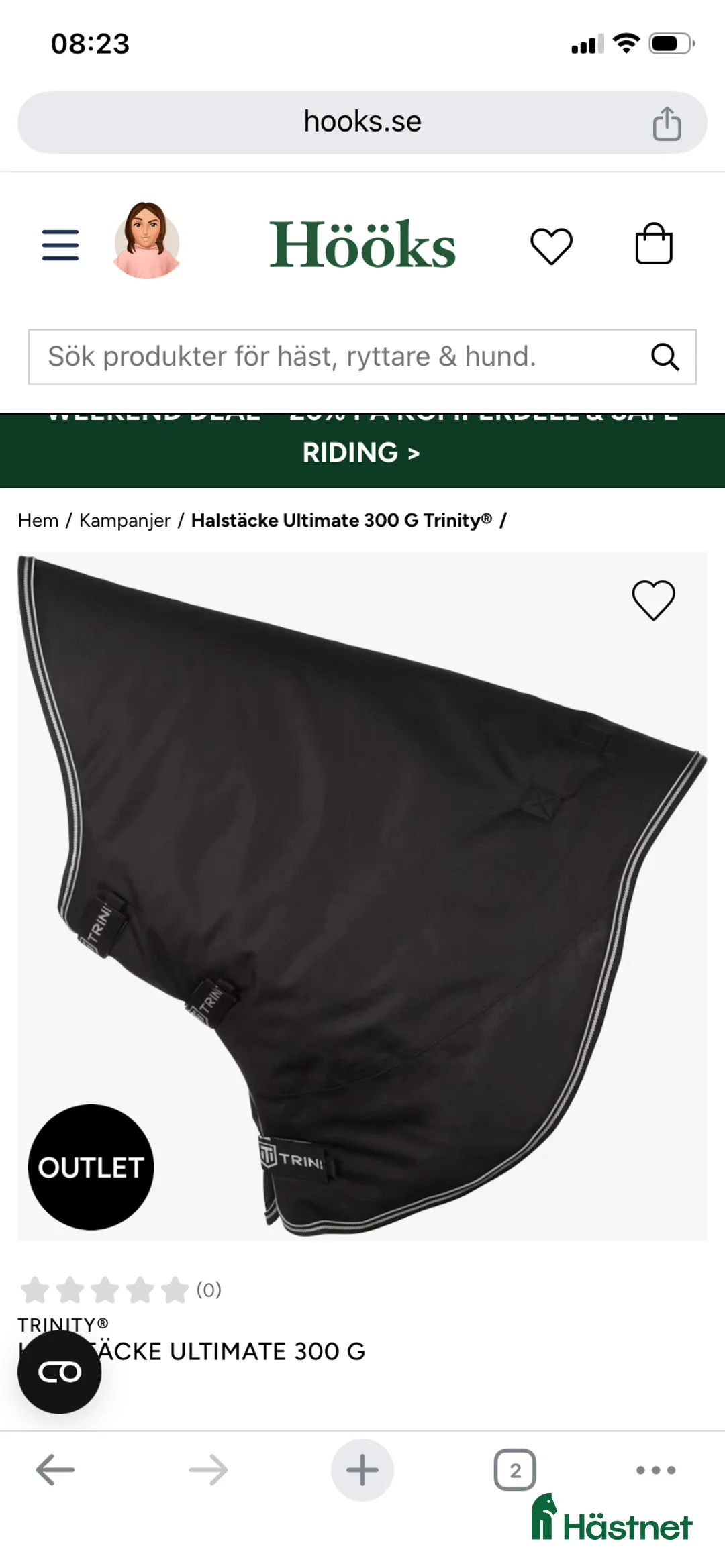 Täcken hästutrustning till salu: SÖKER denna hals i L!  - Annons 1