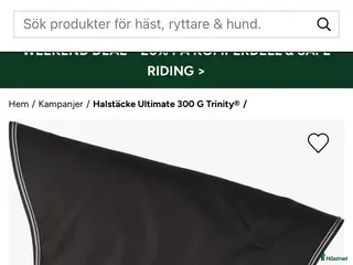 Täcken hästutrustning SÖKER denna hals i L! - Annons 3