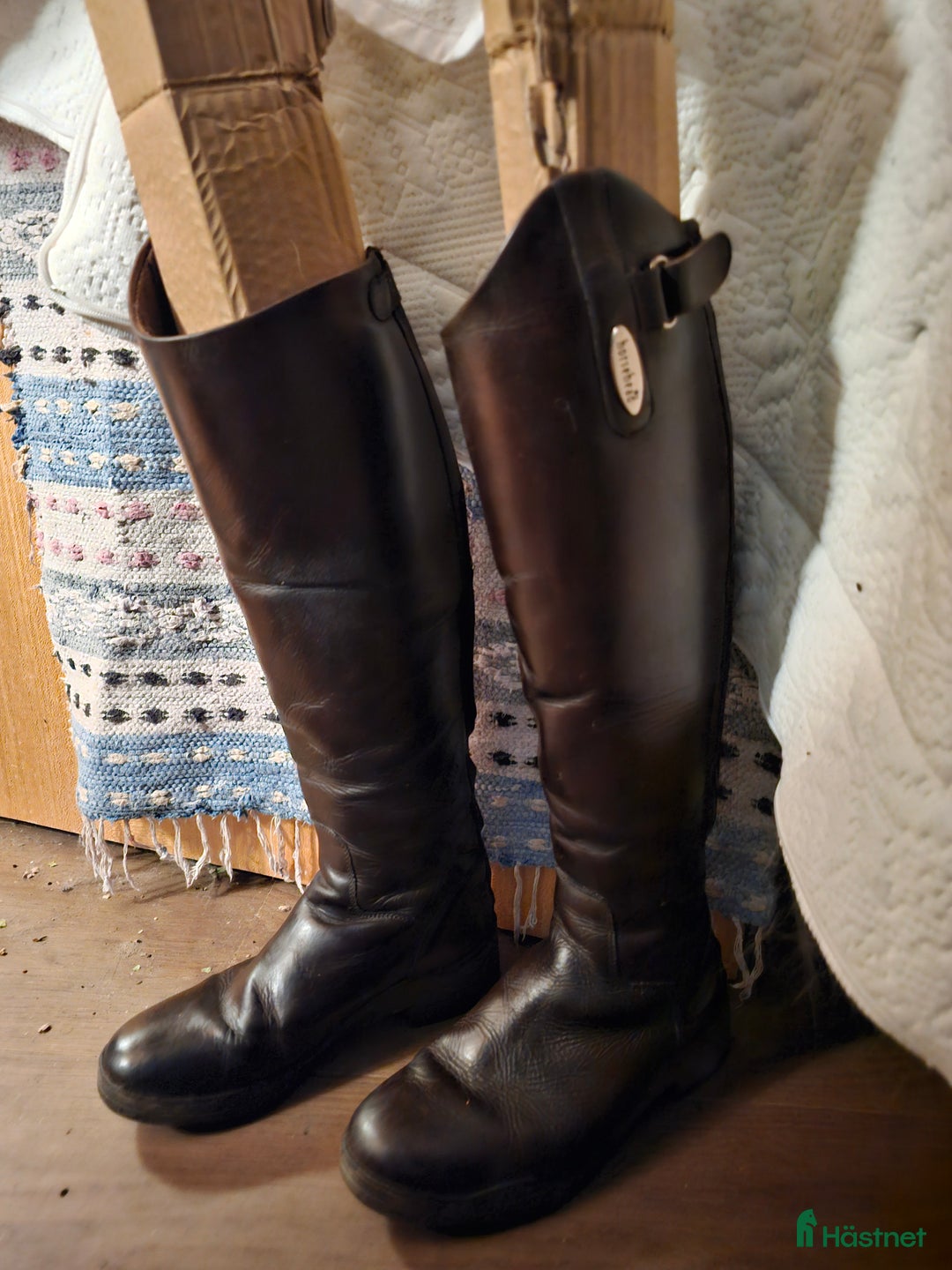 Ridstövlar ryttarutrustning till salu: Horsehead Fodrad ridstövel strl 37 i Söråker - Annons 2