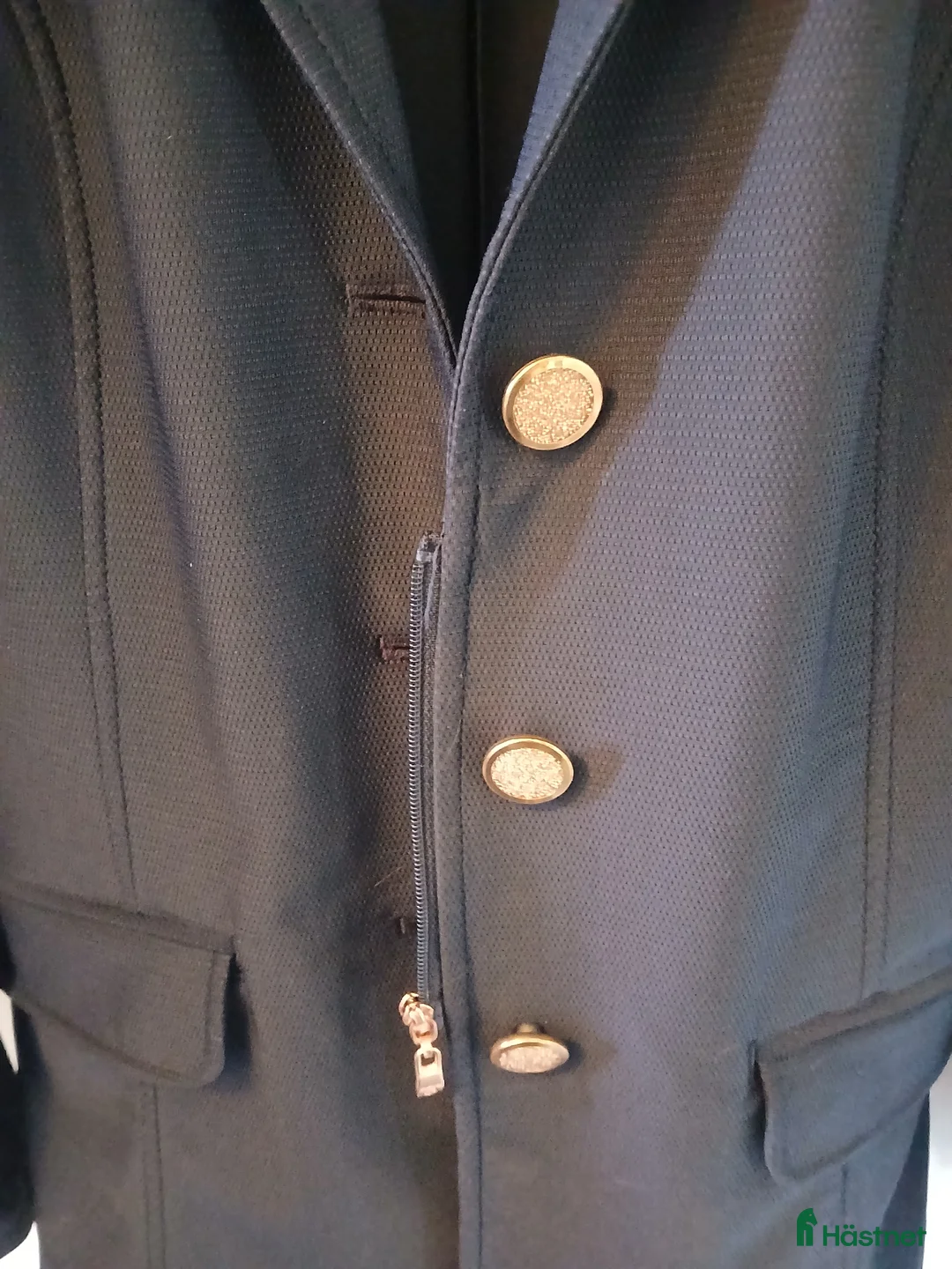 Jackor & Kavajer ryttarutrustning till salu: Mörkblå samshield kavaj m Swarovski Crystal - Annons 2