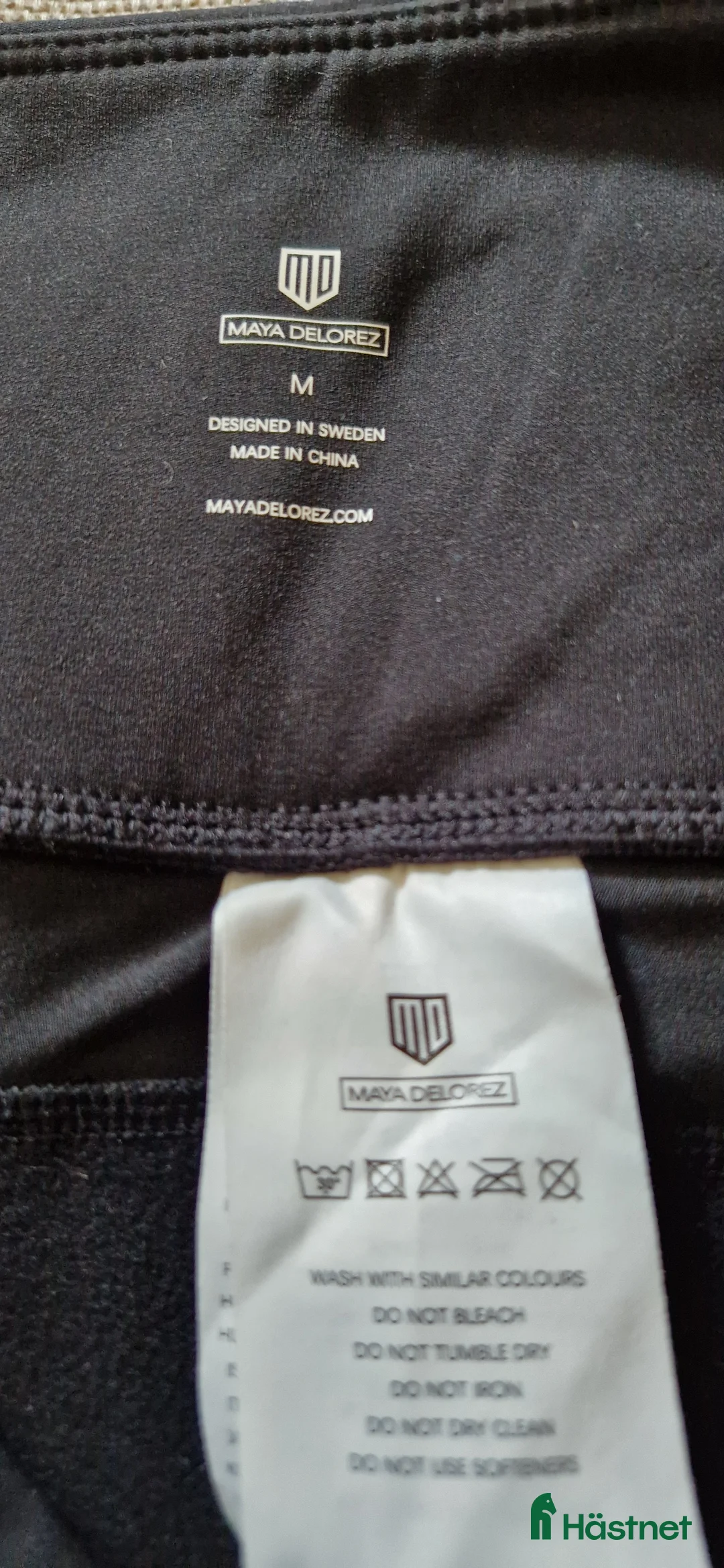 Ridbyxor ryttarutrustning till salu: HELT NYA svarta fodrade Maya Delorez i stl.M i Hallsberg - Annons 3