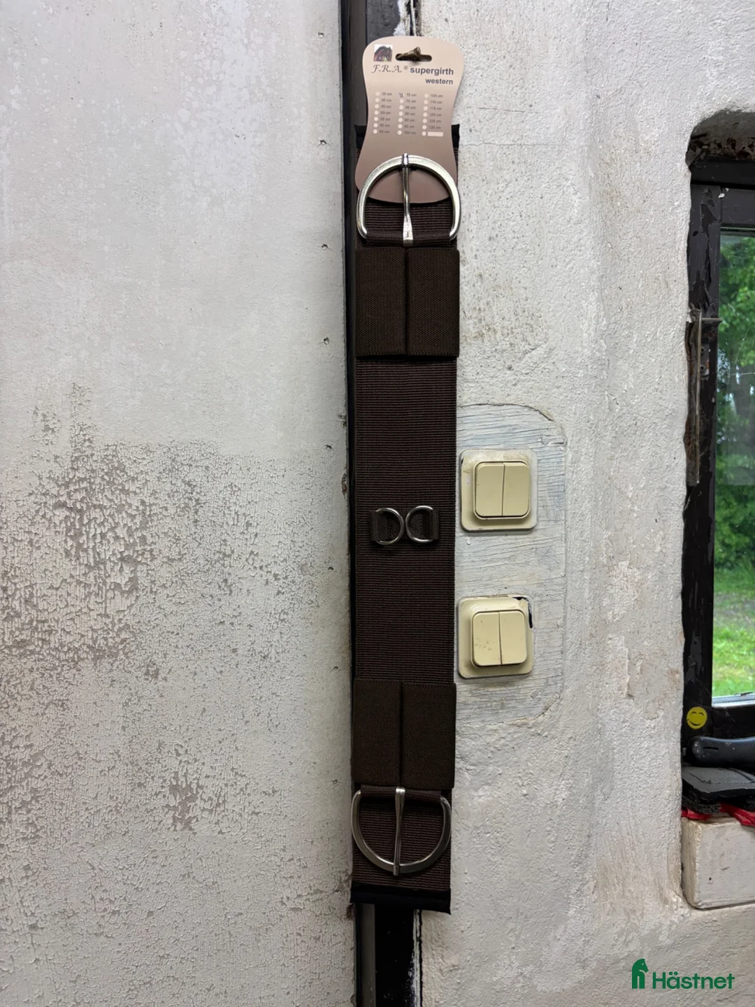 Sadeltillbehör hästutrustning till salu: Western sadelgjord stl 70cm helt ny - Annons 1