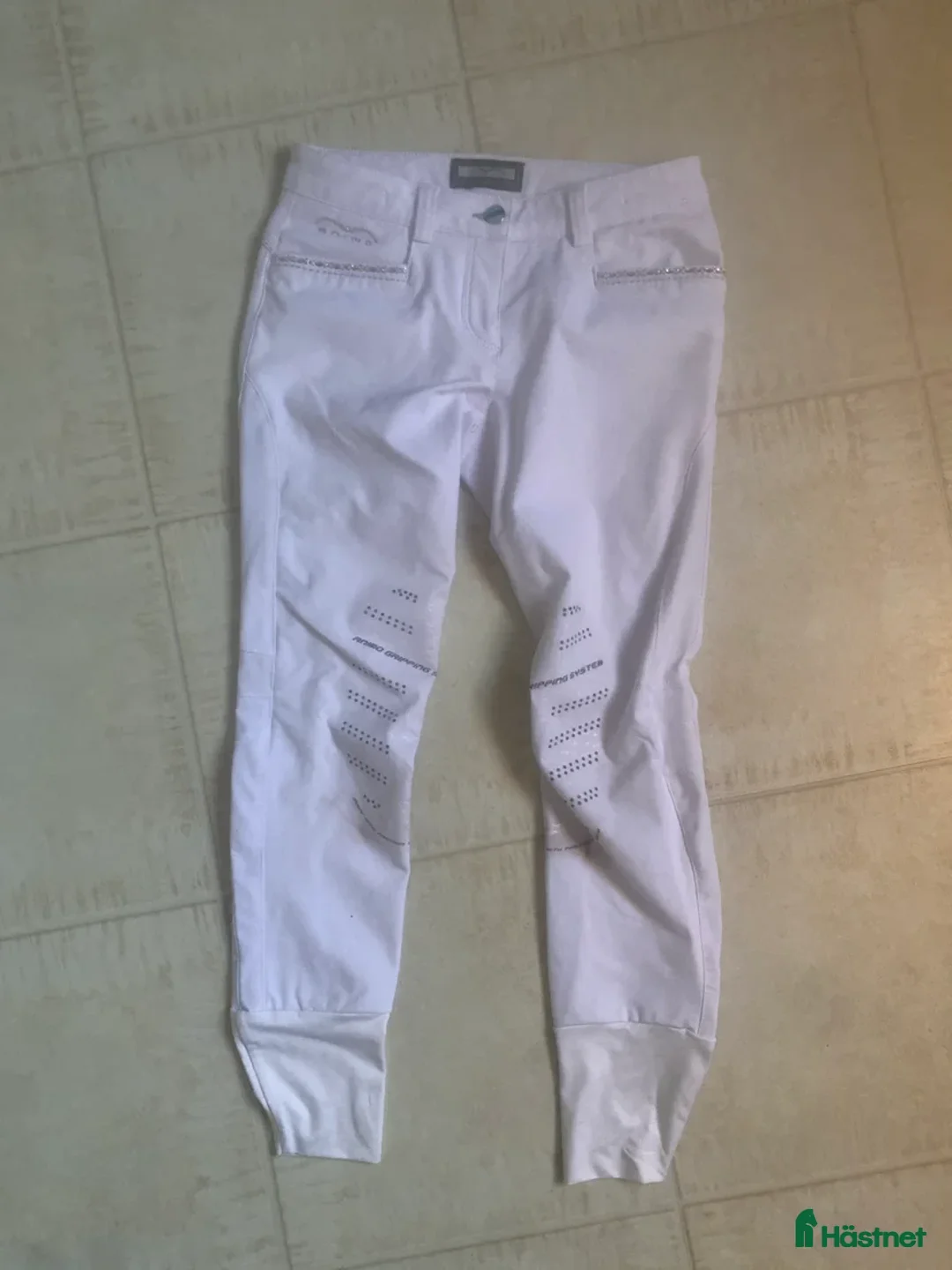 Ridbyxor ryttarutrustning till salu: Animo ridbyxor med glitter  i Hörby - Annons 1