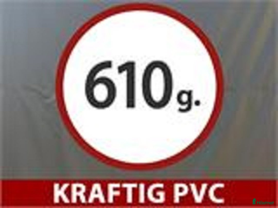 Stallinredning, stängsel & gård övrig utrustning till salu: Vindskydd för djur 3 x 6 x 2,8 m PVC Grön i Sollentuna - Annons 5