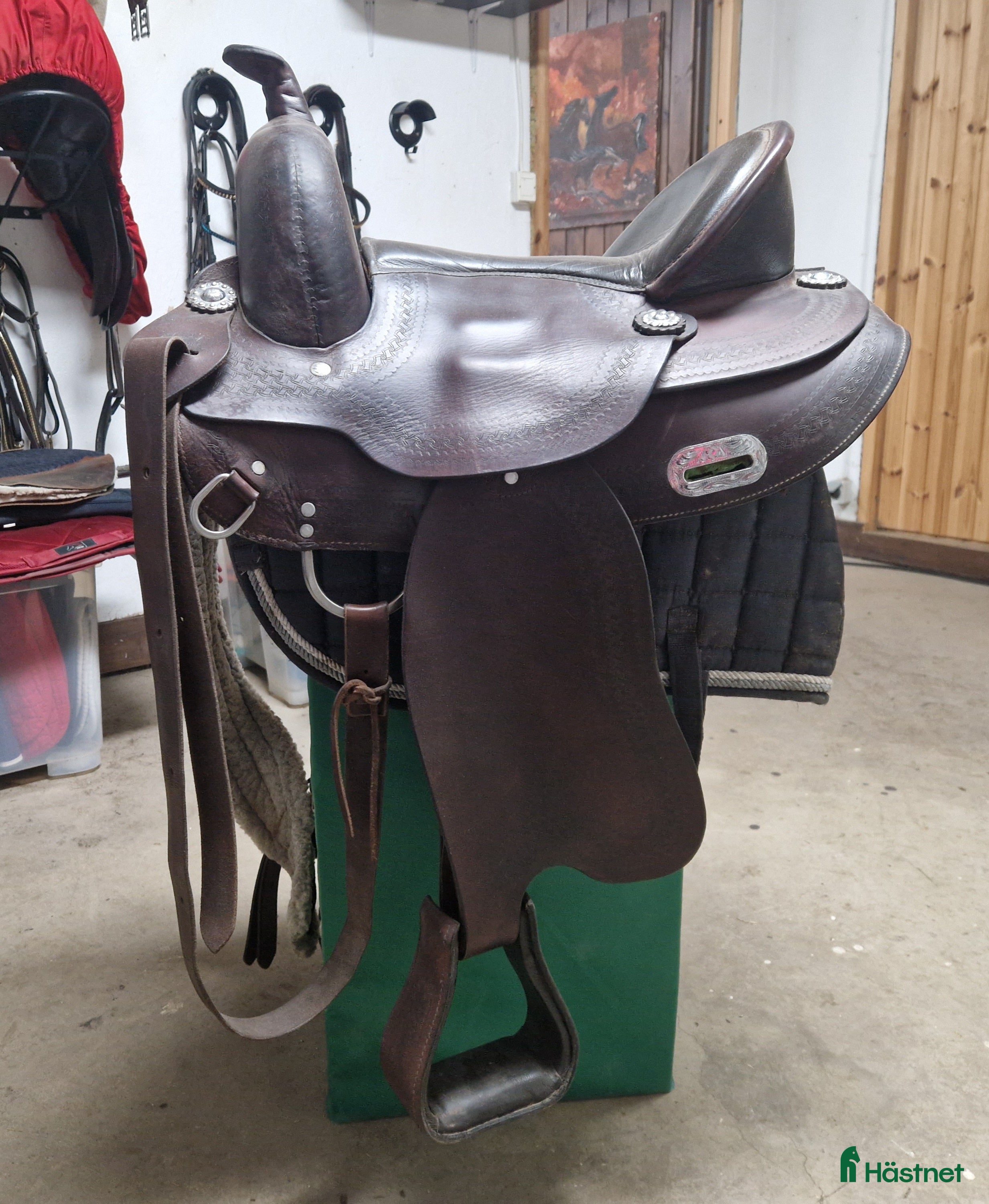 Sadlar hästutrustning Bomlös westernsadel  i Gävle - Annons 11