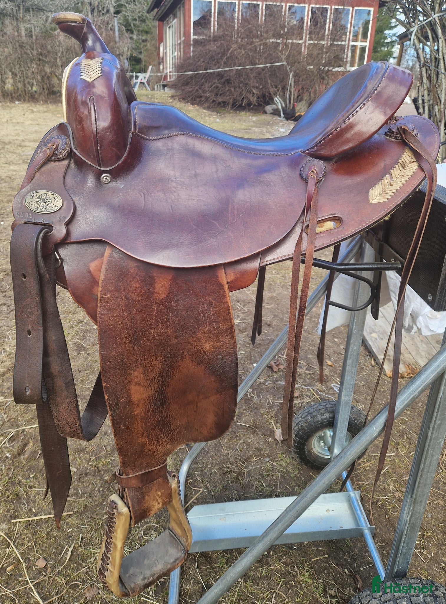 Sadlar hästutrustning Westernsadel Double C - Annons 19