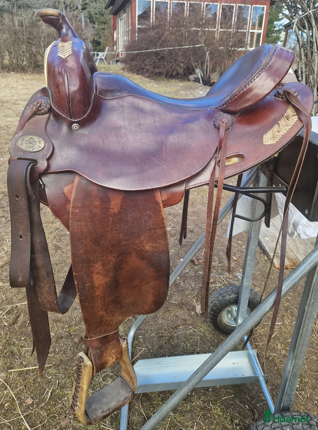Sadlar hästutrustning till salu: Westernsadel Double C - Annons 1