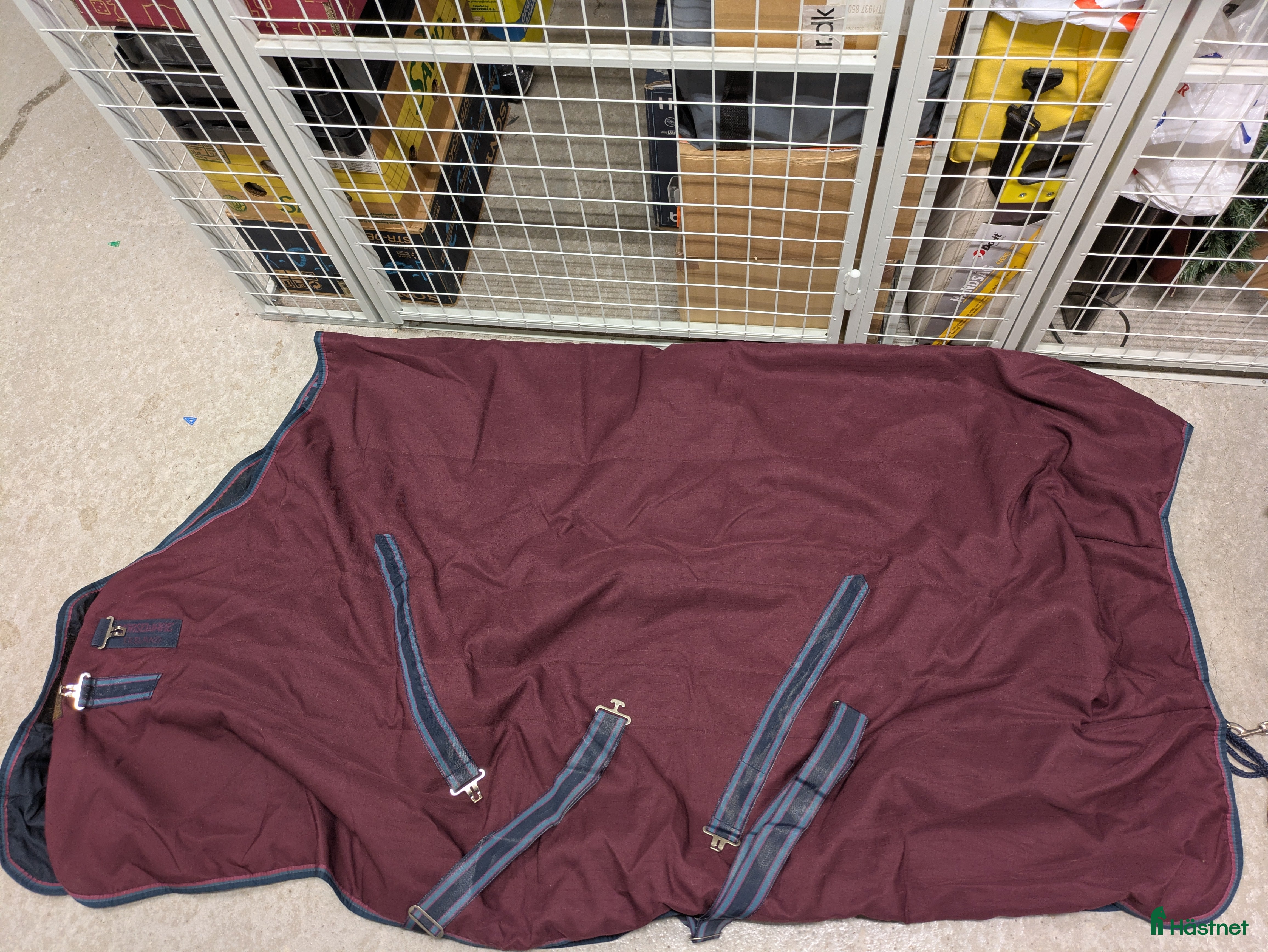 Täcken hästutrustning Rambo Horseware stalltäcke 100 gr, strl 145 cm - Annons 5