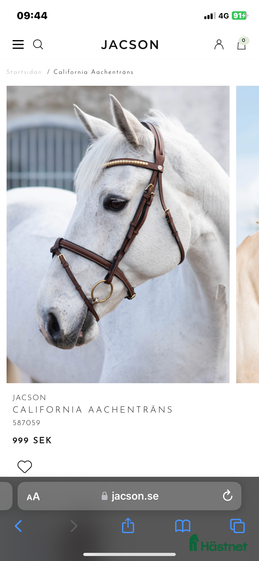 Träns hästutrustning Brunt träns full - Annons 14