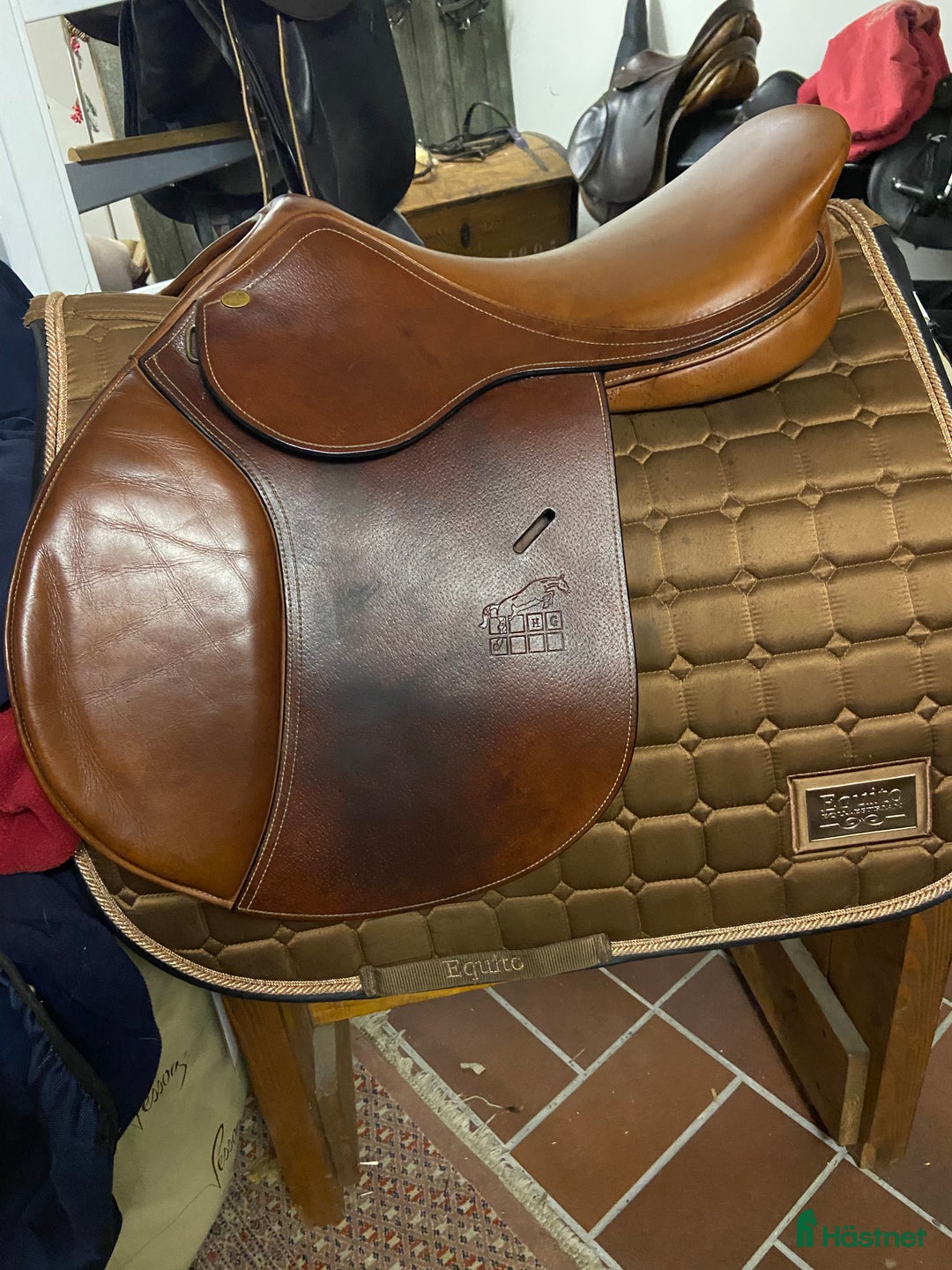 Sadlar hästutrustning till salu: Fynda - Fransk hoppsadel herve godignon i Blentarp - Annons 2