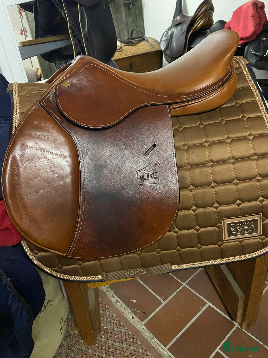 Sadlar hästutrustning till salu: Fynda - Fransk hoppsadel herve godignon i Blentarp - Annons 2