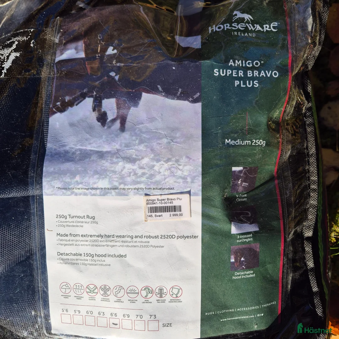 Täcken hästutrustning till salu: Horseware Amigo Super Bravo Plus - Annons 2