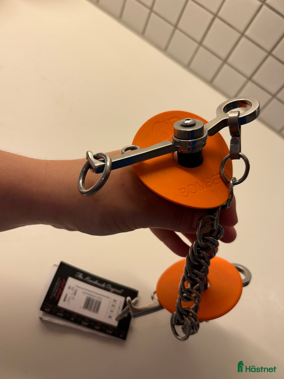 Bett hästutrustning till salu: Kandarstång Bombers Weymouth 55 Relaxed Blue, 13,5 i Värmdö - Annons 2