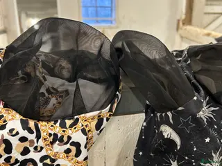 Övrig Hästutrustning hästutrustning 2st flughuvor, roliga mönster i Trelleborg - Annons 5