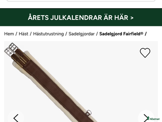 Sadeltillbehör hästutrustning till salu: Sadelgjord hööks i Uppsala - Annons 4