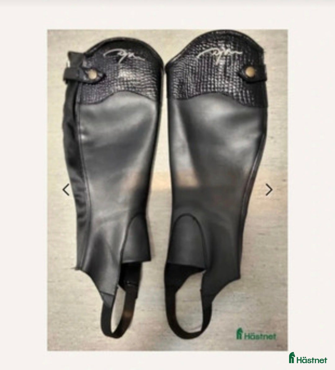 Ridstövlar ryttarutrustning till salu: Dyon shortchaps  - Annons 1