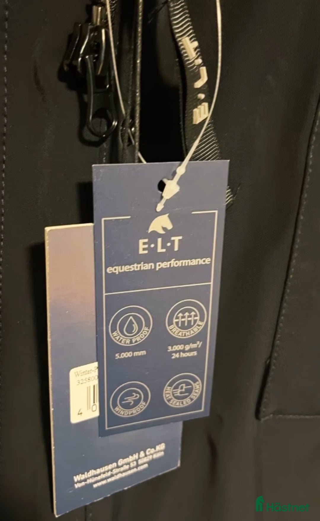 Jackor & Kavajer ryttarutrustning till salu: ELT Opal Vinterkappa S i Grängesberg - Annons 5