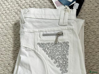 Ridbyxor ryttarutrustning till salu: NYA - Vita ridbyxor strl 34/XS i Sundbyberg - Annons 13