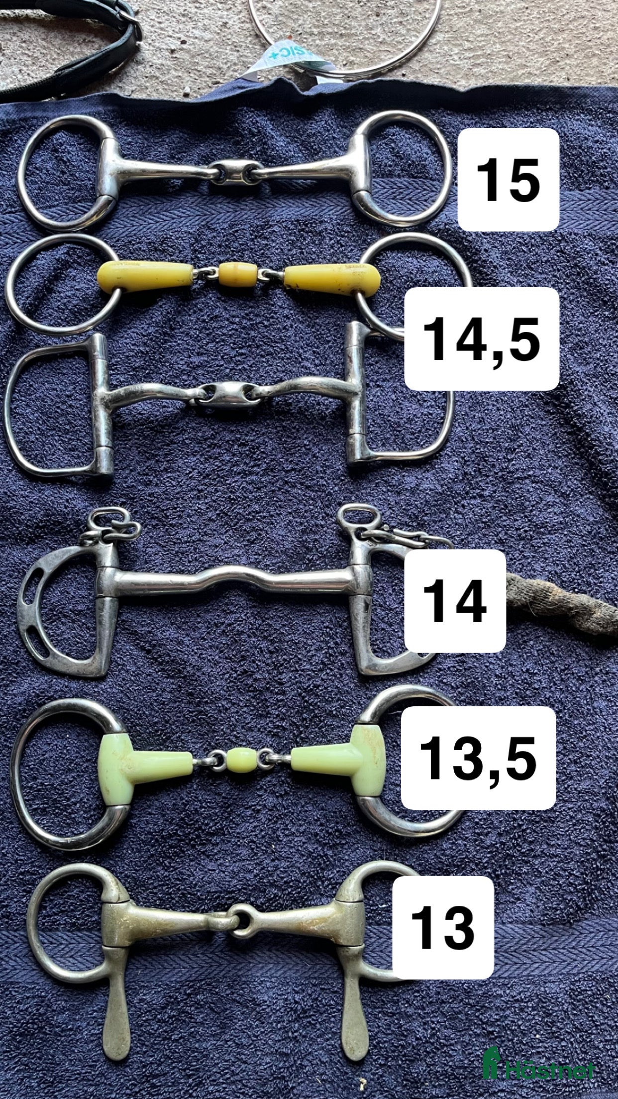 Bett hästutrustning till salu: bett 13-15 i Vikarbyn - Annons 16