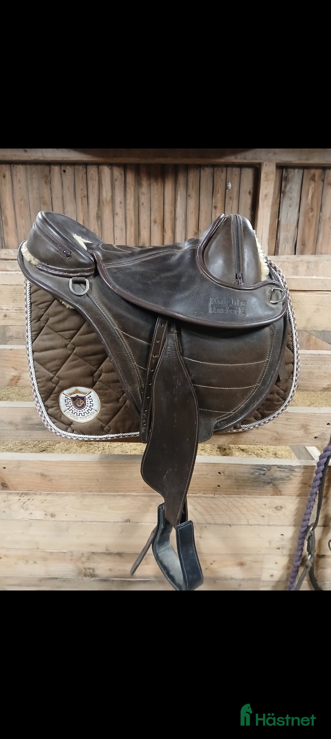 Sadlar hästutrustning Knights bareback bomlös sadel  i Vedum - Annons 16