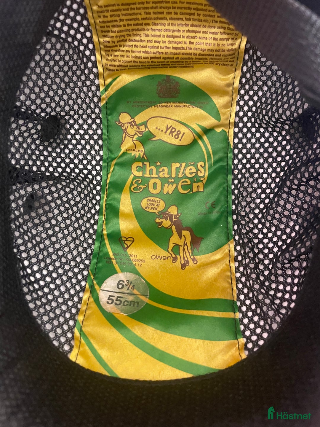 Hjälmar ryttarutrustning till salu: Hjälm i fint skick i Rimforsa - Annons 4