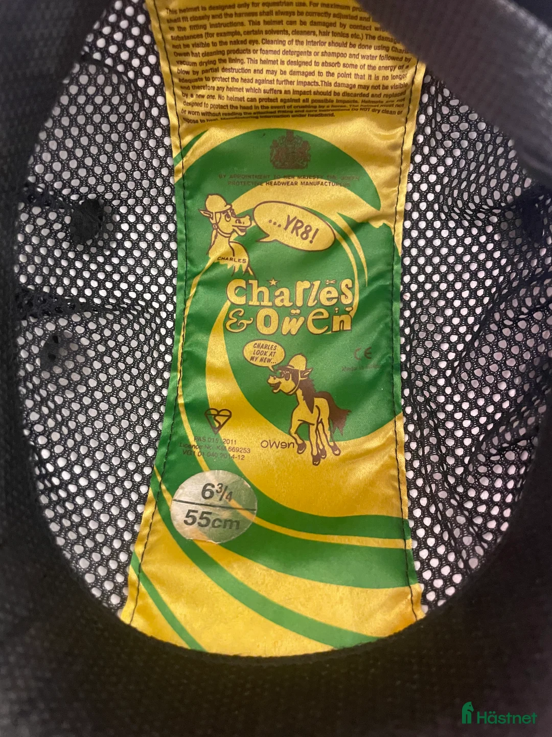 Hjälmar ryttarutrustning till salu: Hjälm i fint skick i Rimforsa - Annons 4