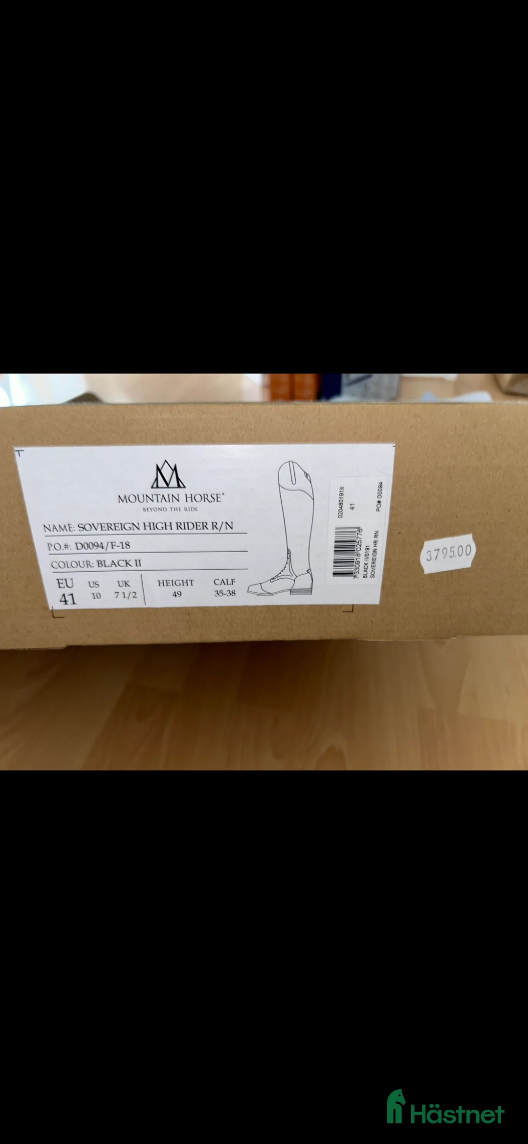 Ridstövlar ryttarutrustning till salu: Ridstövlar i nyskick  - Annons 2