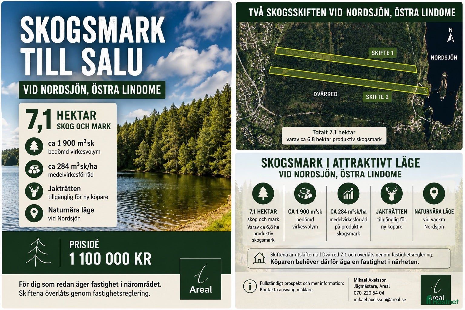  mark till salu: Skogsmark säljes i Lindome  - Annons 12