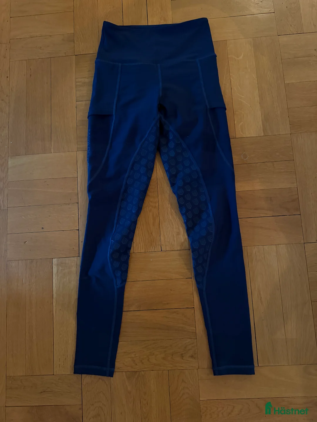 Ridbyxor ryttarutrustning till salu: Maya Delores ridthights helskodda Mörkblå i Kinna - Annons 1