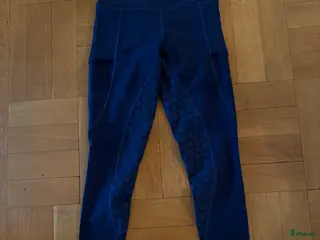 Ridbyxor ryttarutrustning till salu: Maya Delores ridthights helskodda Mörkblå i Kinna - Annons 3