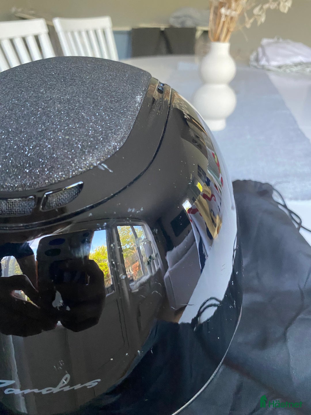 Hjälmar ryttarutrustning till salu: Pandrs hjälm i storlek 53-55 i Järna - Annons 3