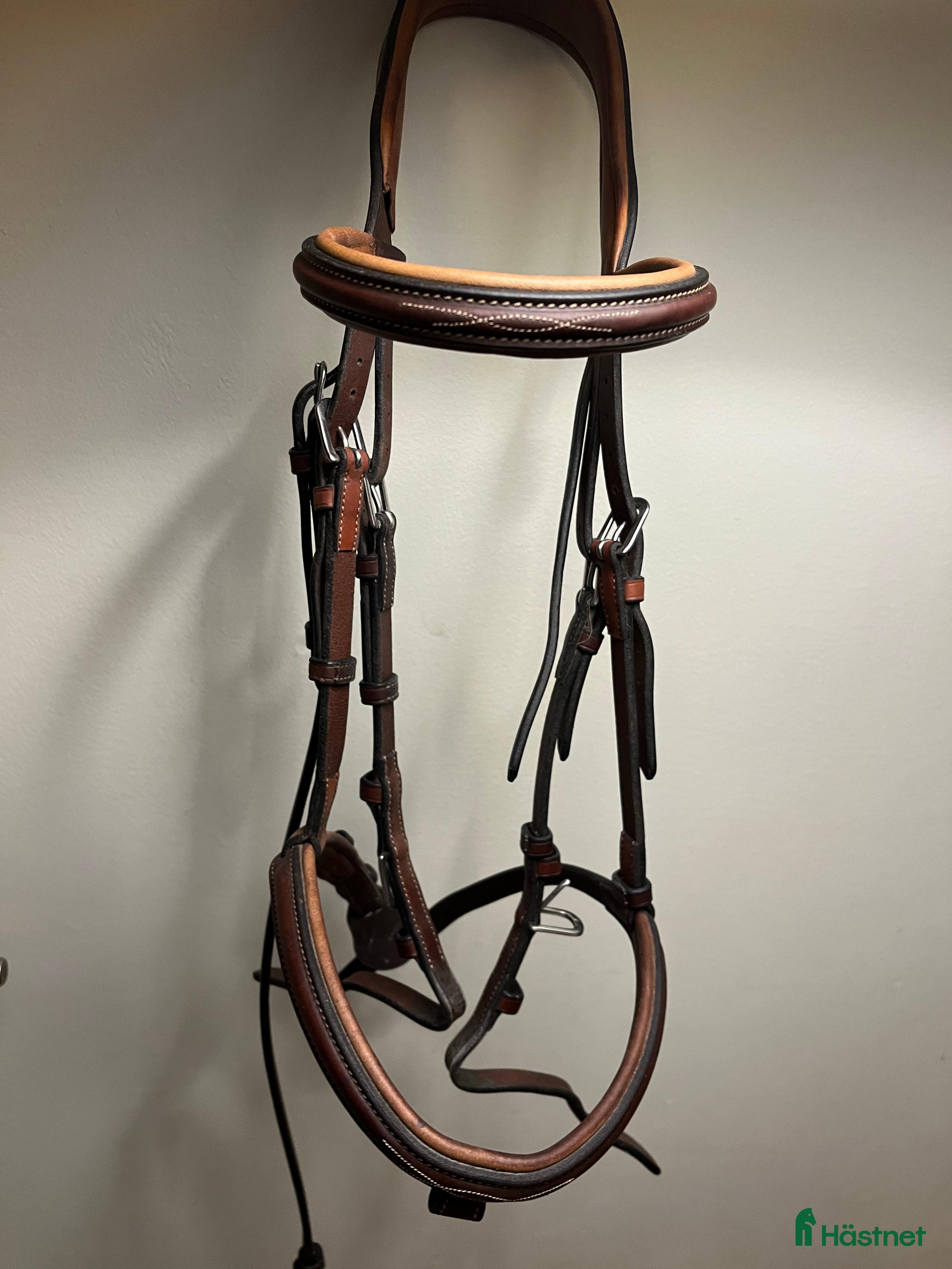 Träns hästutrustning Antares träna i brunt  i Motala - Annons 10