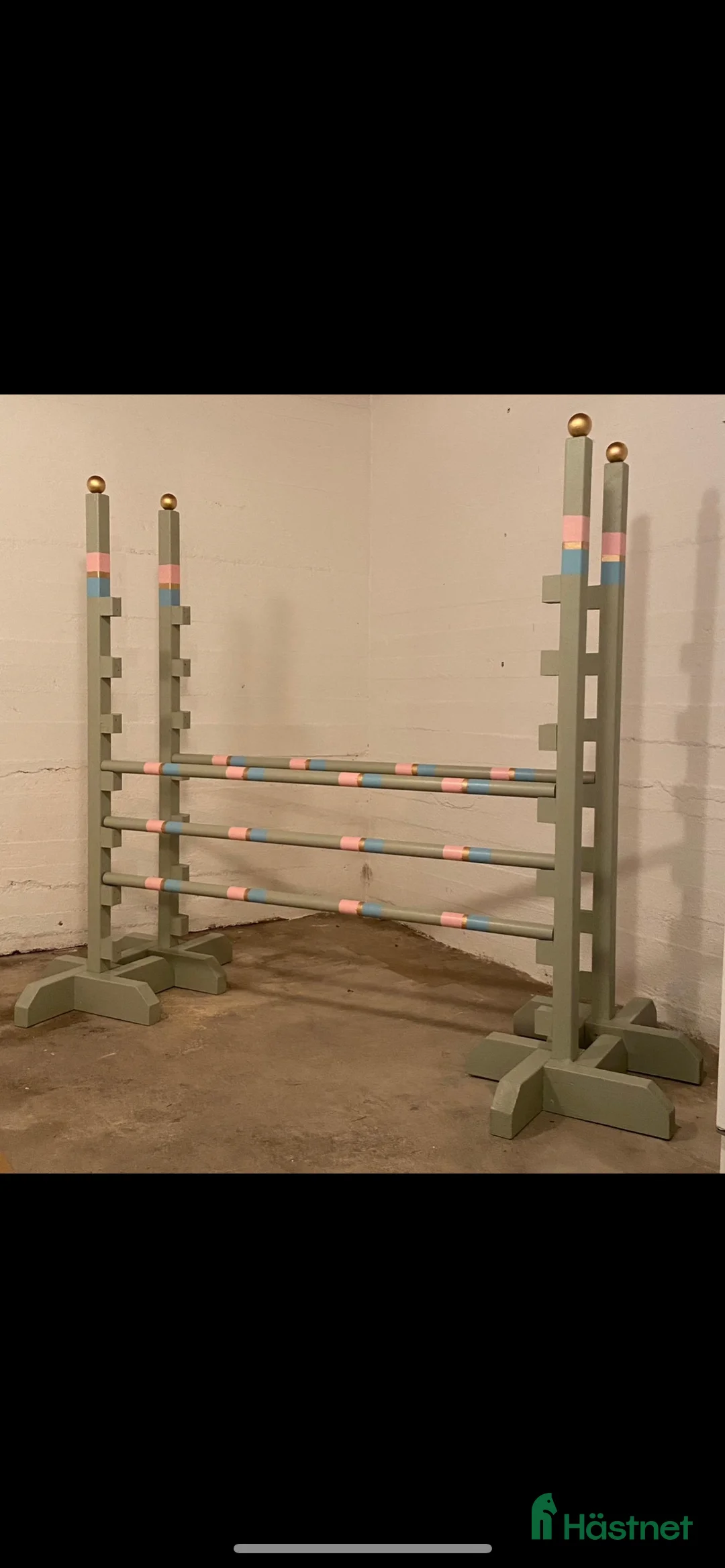 Övrig utrustning övrig utrustning till salu: Käpphästhinder i Vårgårda - Annons 1