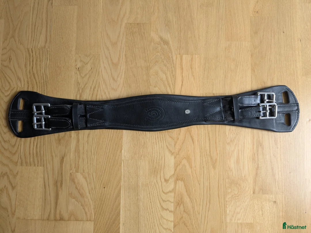 Sadeltillbehör hästutrustning till salu: Dressyrgjord 55 läder i Tullinge - Annons 1