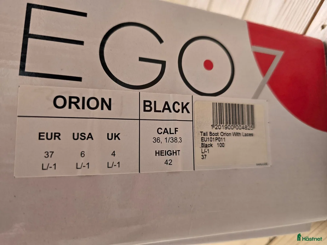 Ridstövlar ryttarutrustning till salu: EGO7 Orion ridstövlar - Annons 2