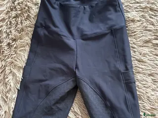 Ridbyxor ryttarutrustning till salu: Zaczess Marinblå thights - Annons 2