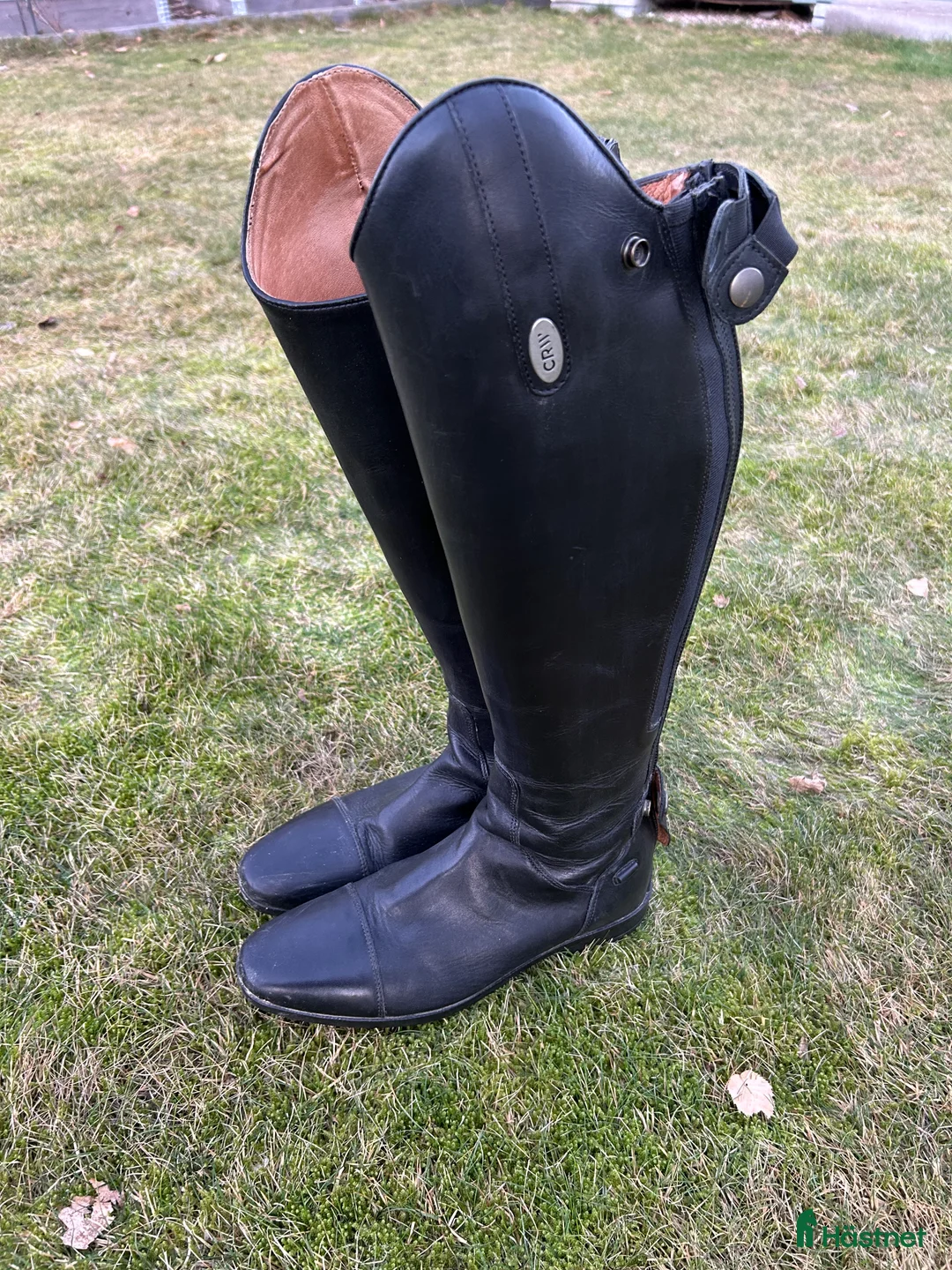 Ridstövlar ryttarutrustning till salu: Svarta dressyrridstövlar strl 40 normal - Annons 2