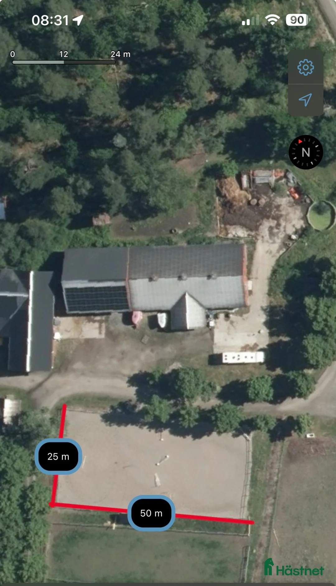  stallplats finnes: Hästanläggning + Bostadshus uthyres - Annons 10