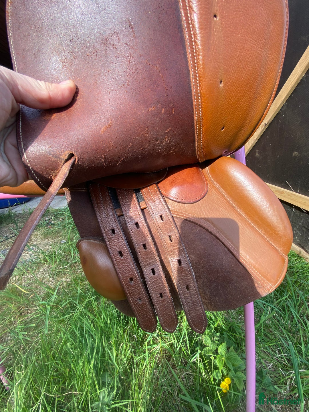 Sadlar hästutrustning till salu: 14” brun fin sadel i Trollhättan - Annons 6