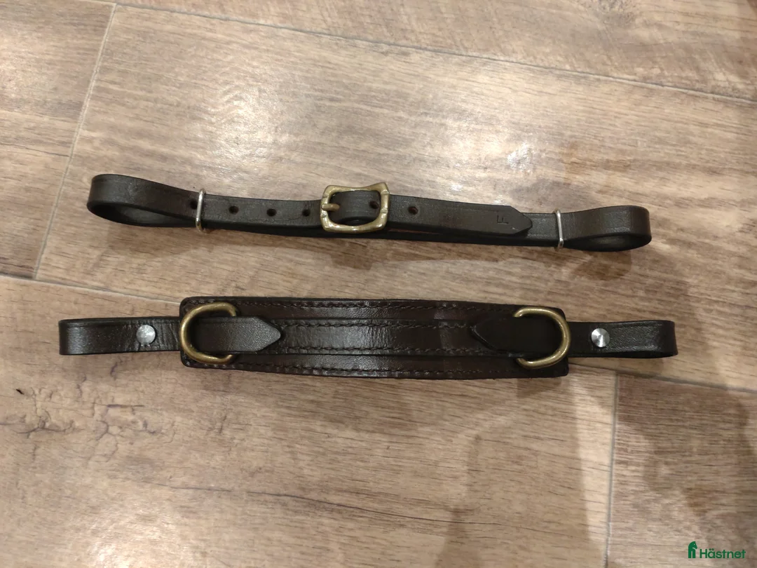 Träns hästutrustning till salu: Cavemore nosdel stl full, brun/ mässing  i Klippan - Annons 1