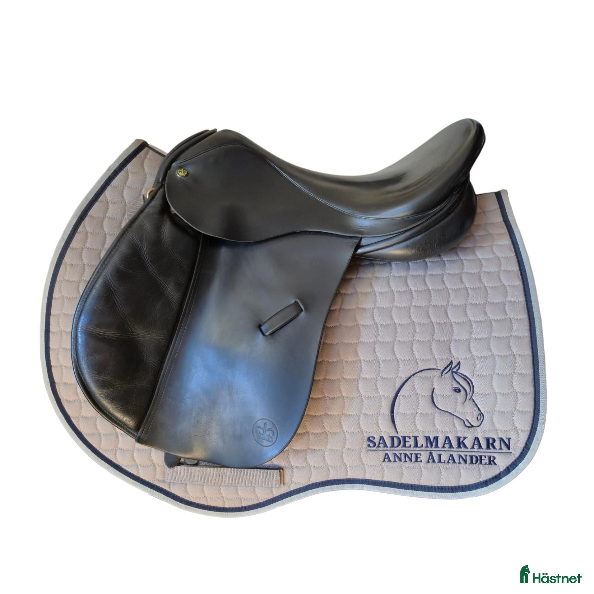 Sadlar hästutrustning Crown hopp/allround 17,5" - Annons 12