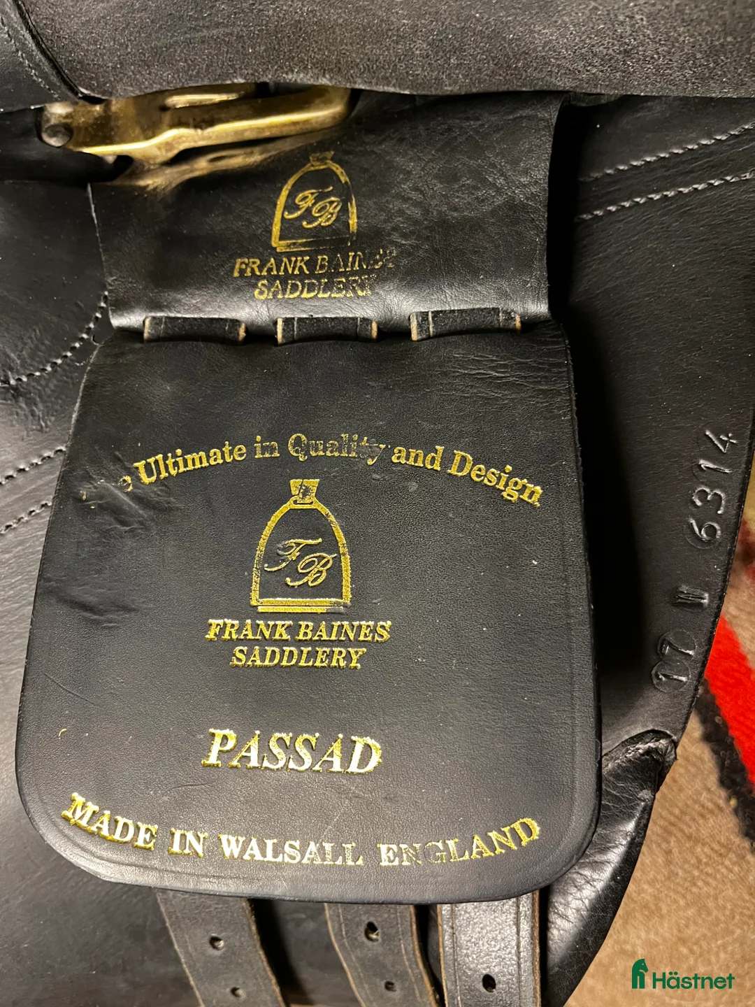 Sadlar hästutrustning till salu: Frank Baines 17” W - Annons 5